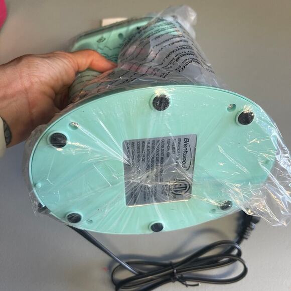 NWT Brentwood Classic Milkshake Maker SM-1200B Turquoise 15 oz - Picture 10 of 10